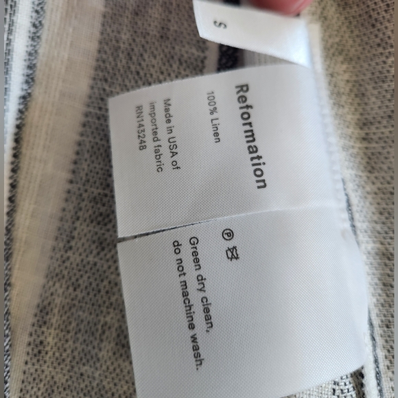 Reformation Pineapple striped dress ASO Meghan Markle - Picture 11 of 12